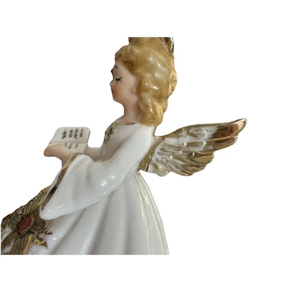 RARE!! VINTAGE LIGHT ANGEL, JOSEF ORIGINALS NIGHT LIGHT/LAMP, Gold & White *Read - Picture 6 of 11